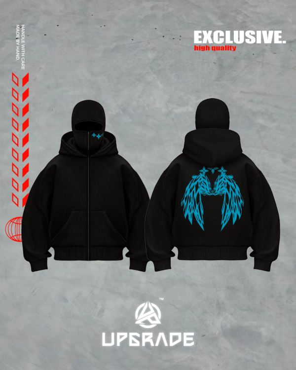 BALACLAVA HOODIE BLEACH